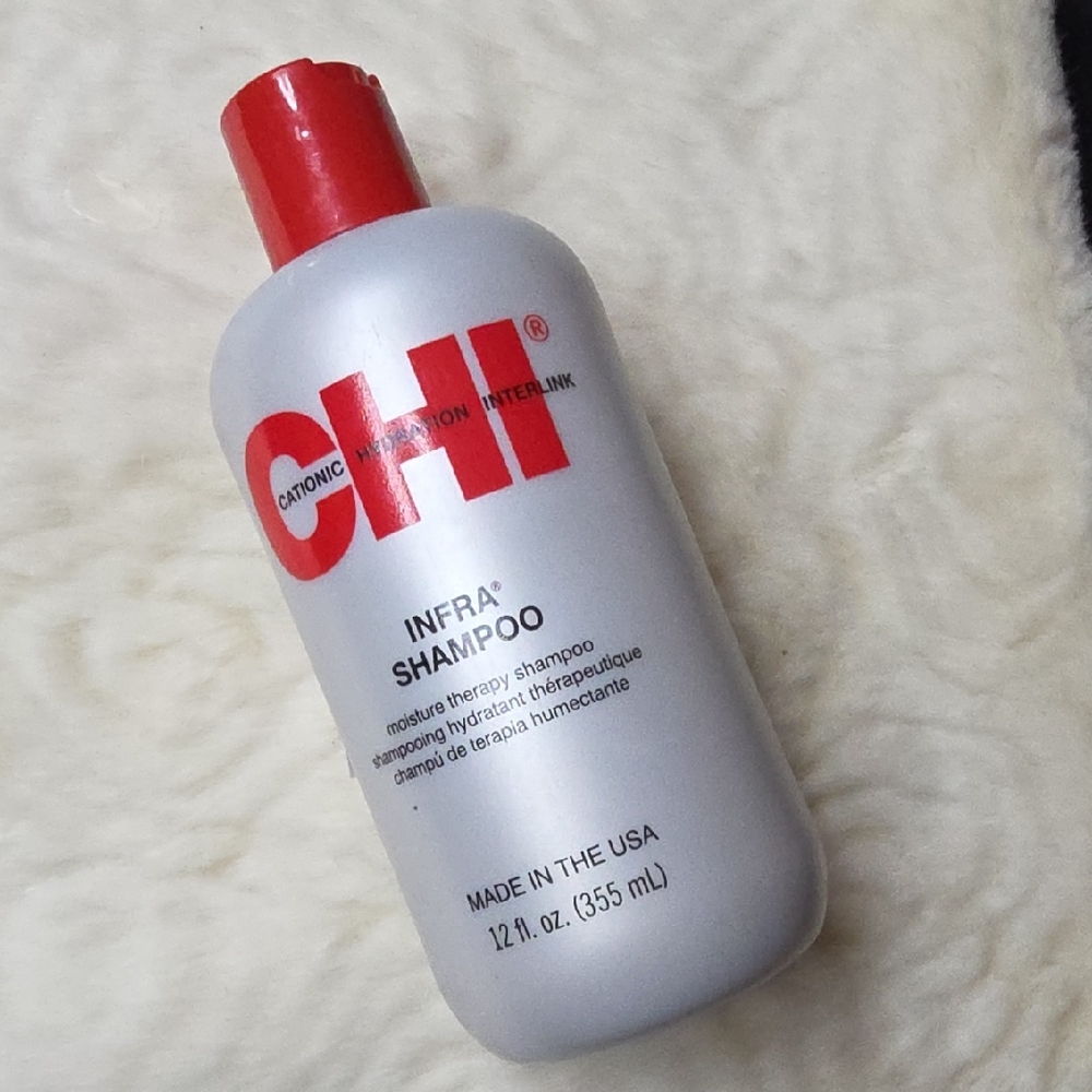 CHI Infra Shampoo with Red Cap 12 Ounce New & Sealed Bottle